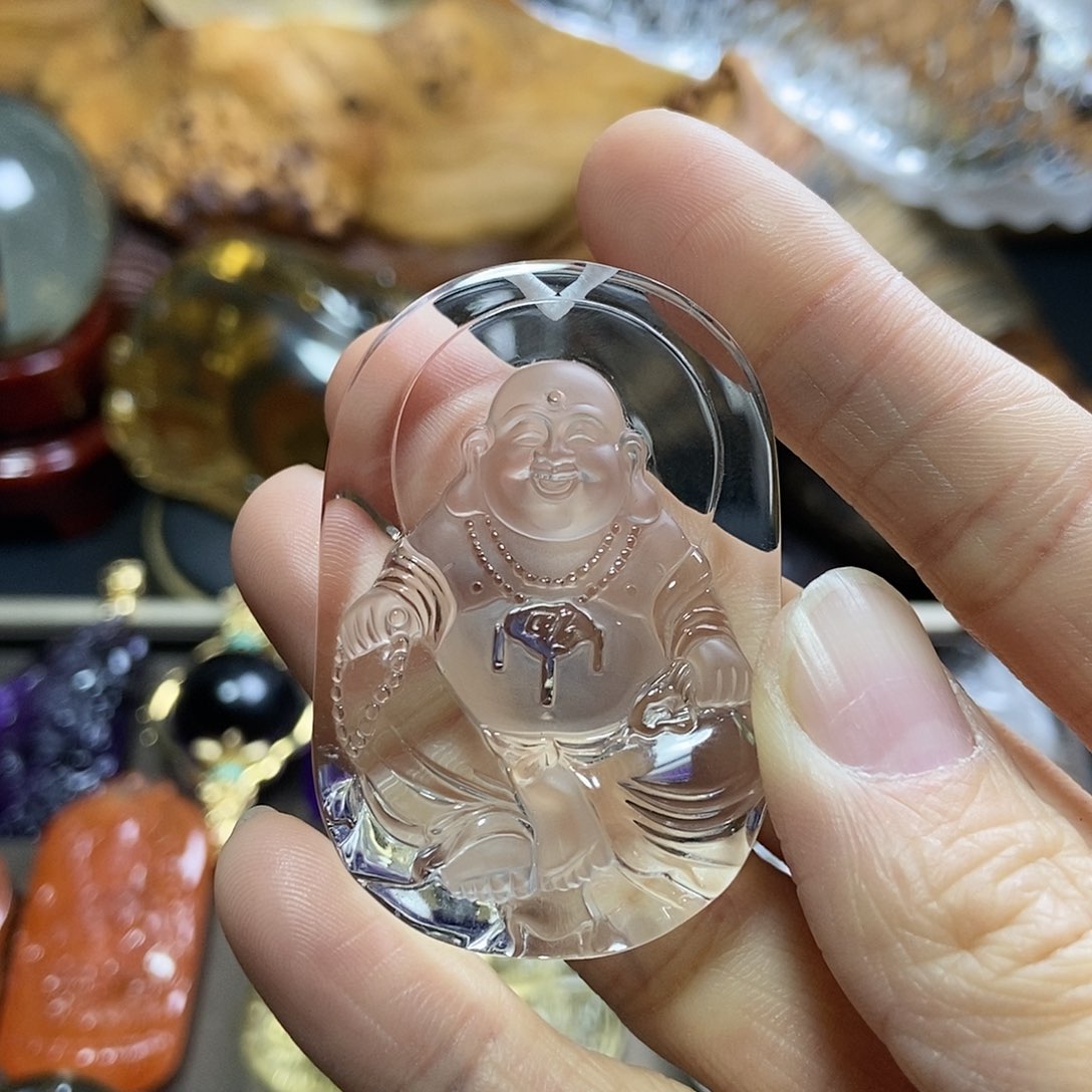 水晶吊坠未镶嵌吊坠