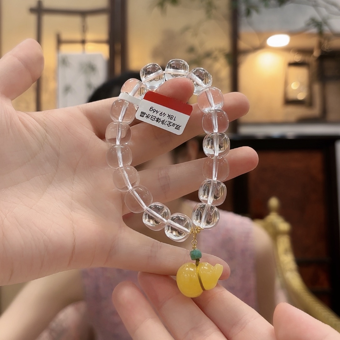 未镶嵌手链水晶手串