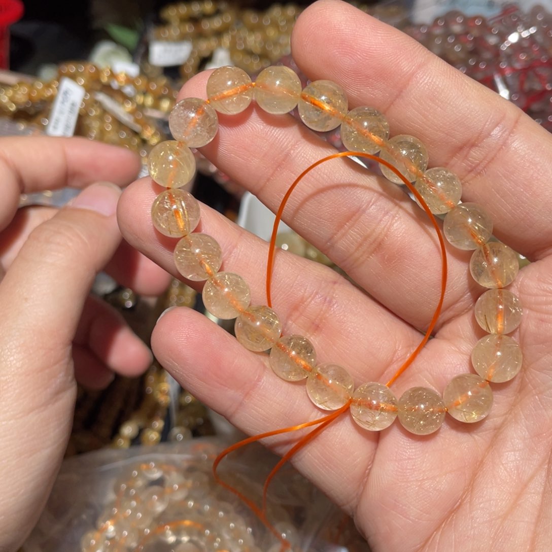 水晶手链未镶嵌福***子手链