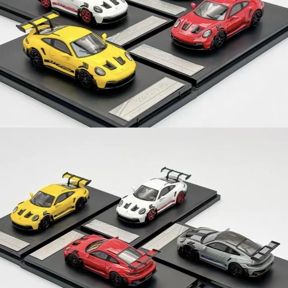 Street Weapon SW 1:64保时捷911 992 GT3 RS合金模型全新未拆封
