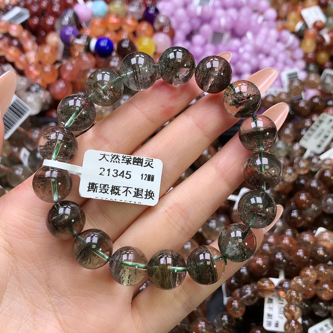 水晶手链未镶嵌，