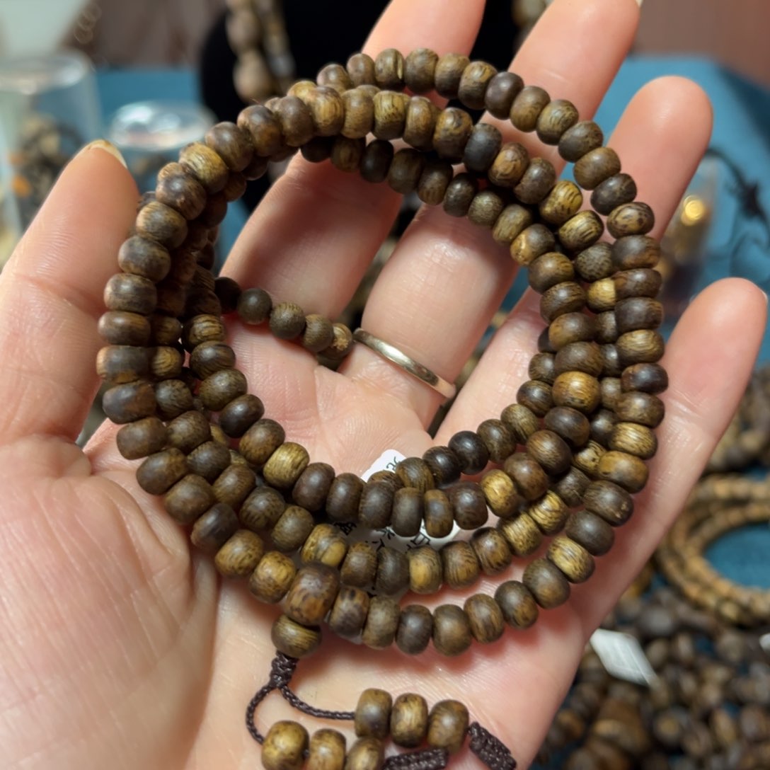 沉香手串张勺子卡6-12克多样性发货一条