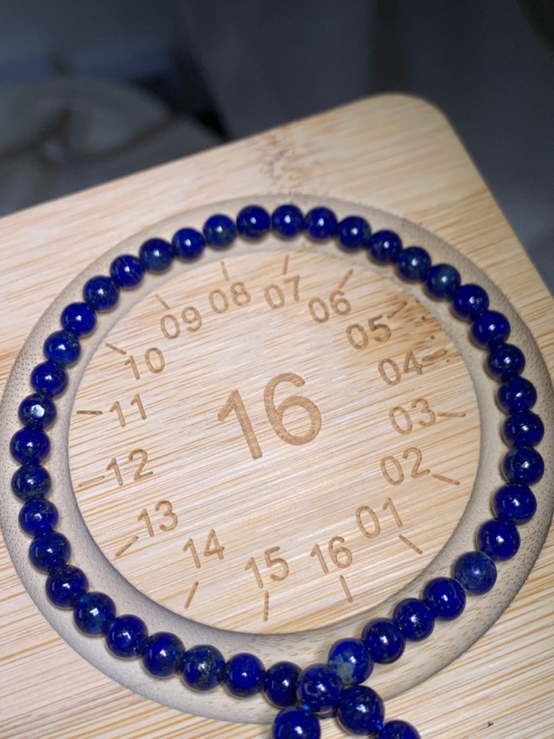 特漏，青金石单圈手串手链5m+