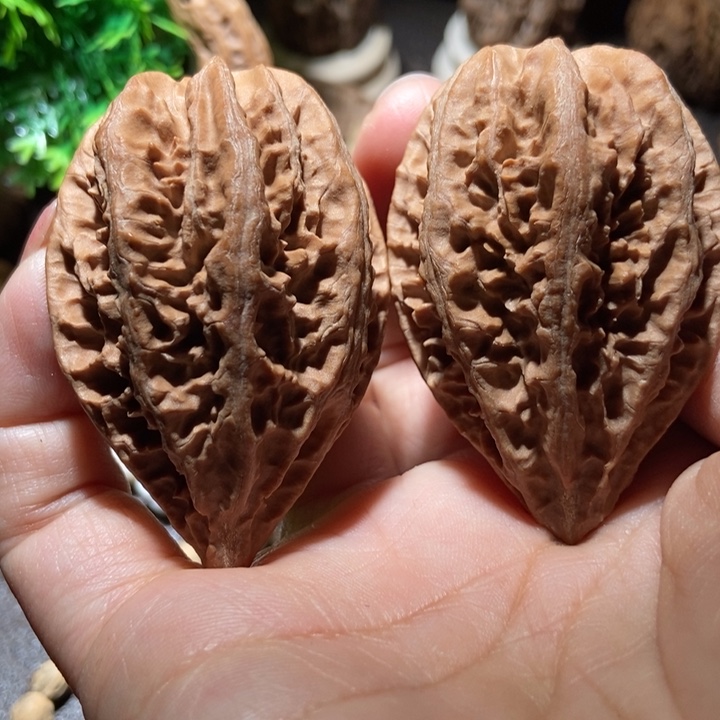 把件文玩核桃东北楸子小雪283