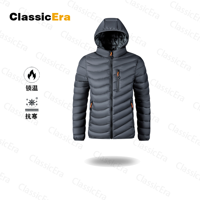 【立体裁剪】冬季新款男士保暖棉服外套防风防水连帽棉衣