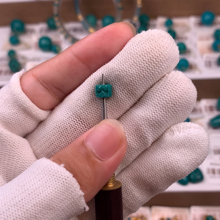 未镶嵌绿松石配饰j5.8*4.5