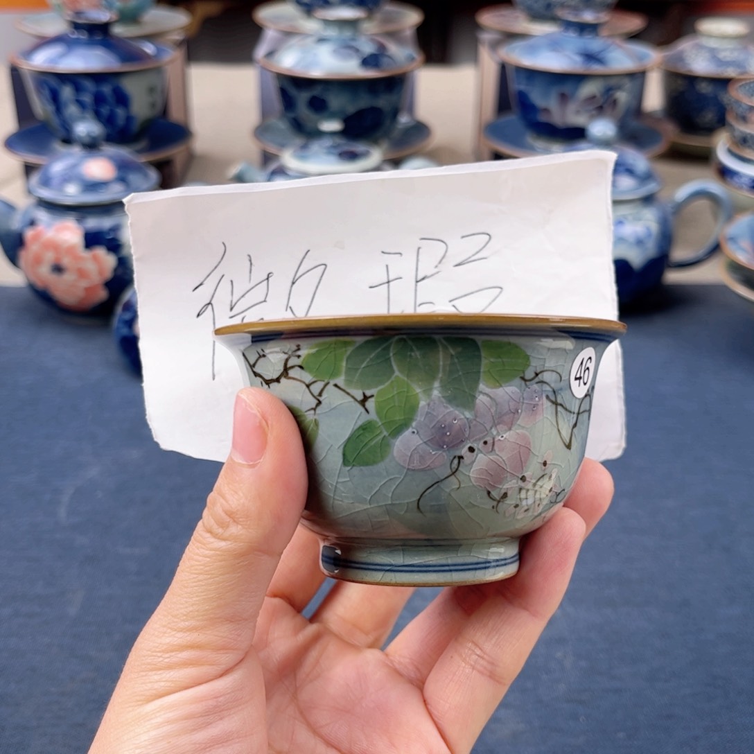 杯景德镇手绘手工茶具