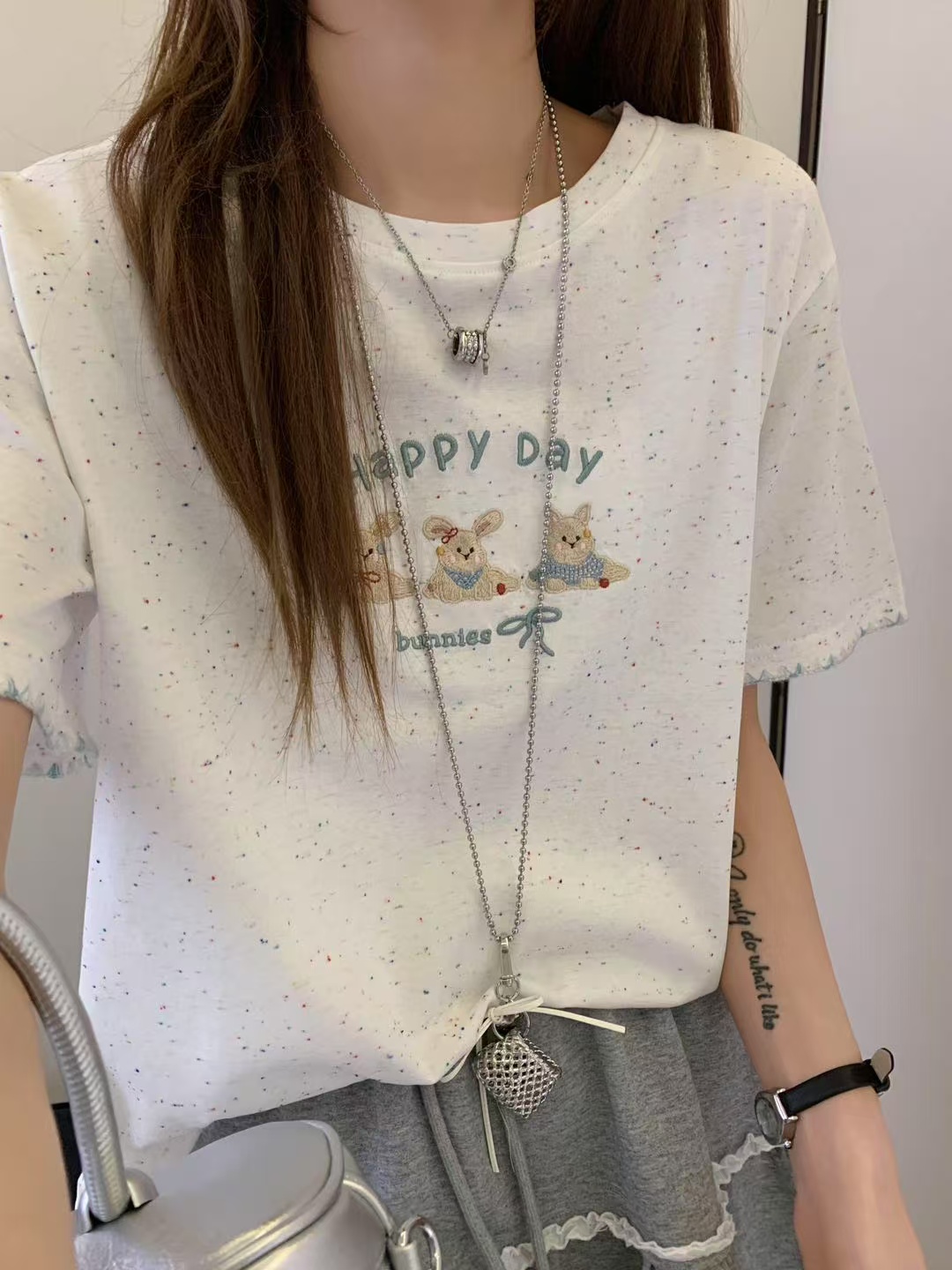 116女士韩版T恤妹夫净化YE宽松