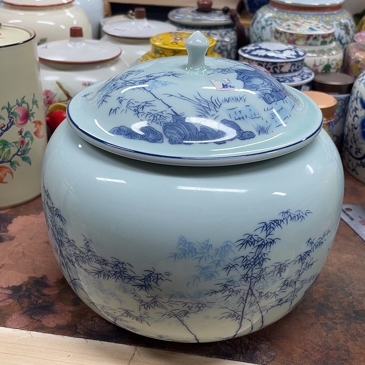 陶瓷罐茶叶罐密封罐储物罐