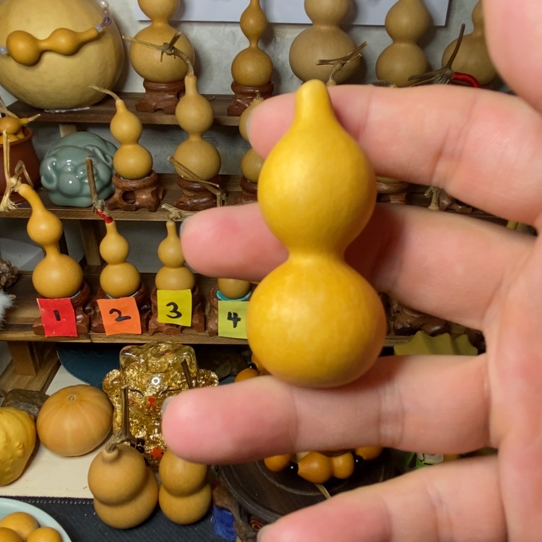 葫芦天然小葫芦文玩手把件
