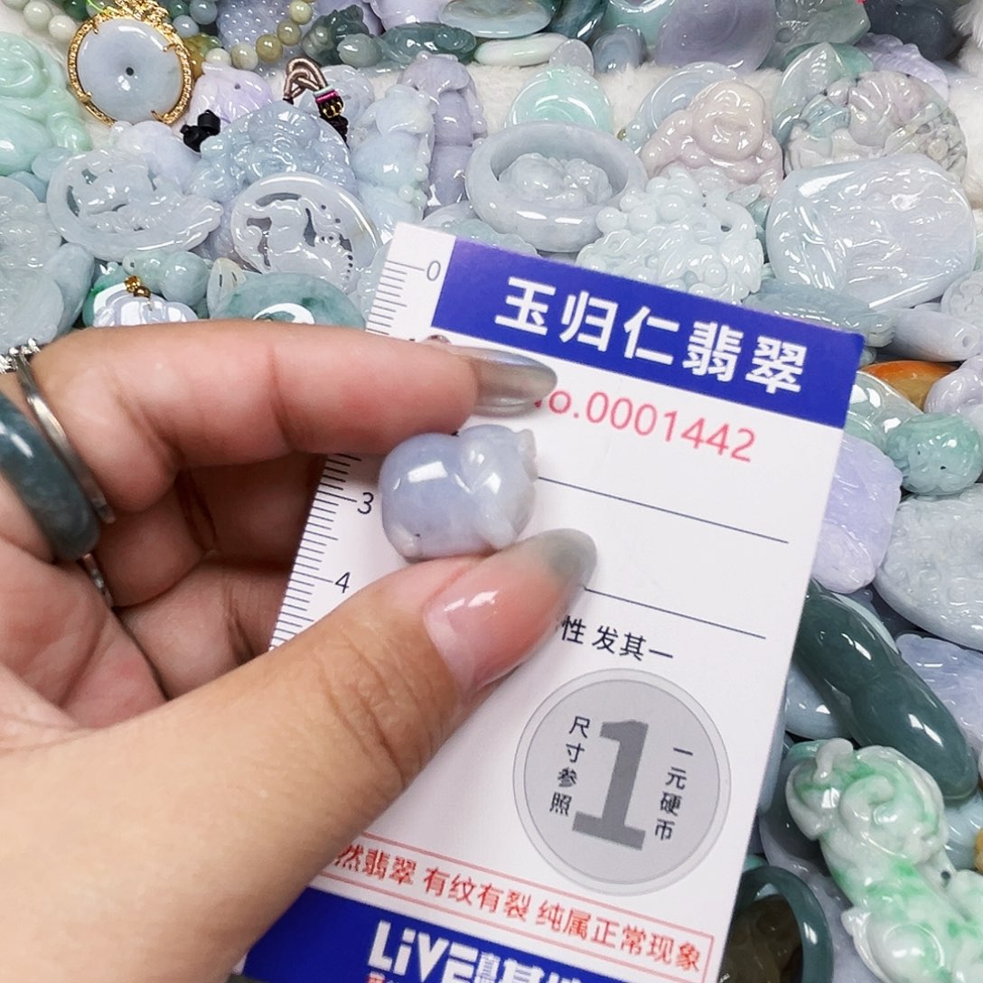 翡翠未镶嵌吊坠(不含链)Wqq