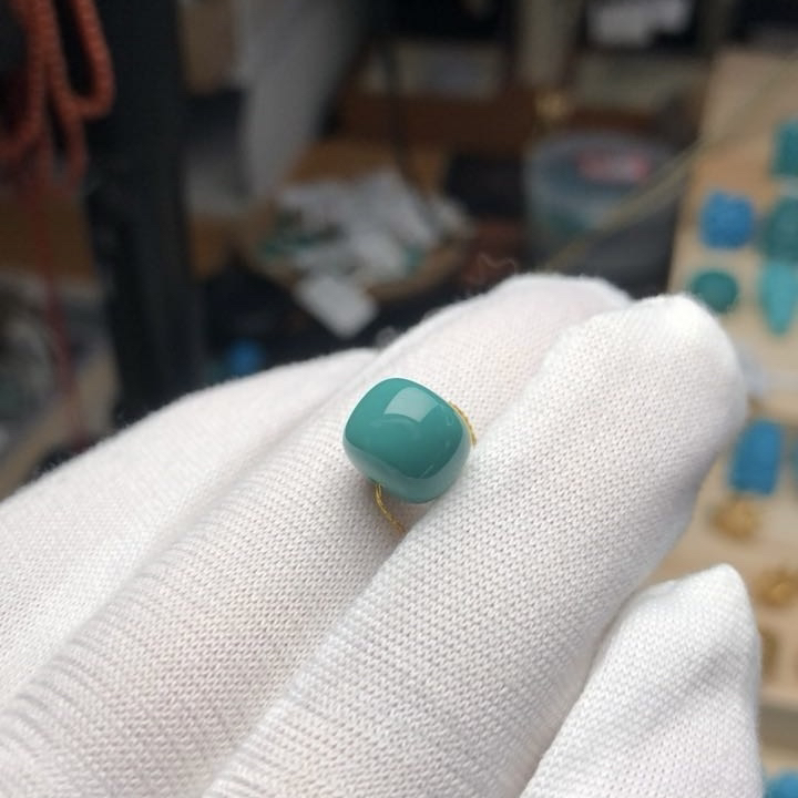 原矿精品绿松石老型