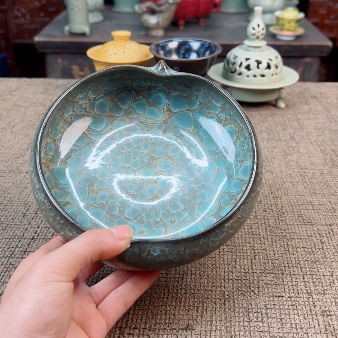 瓷片陶瓷艺术品正能量开门货