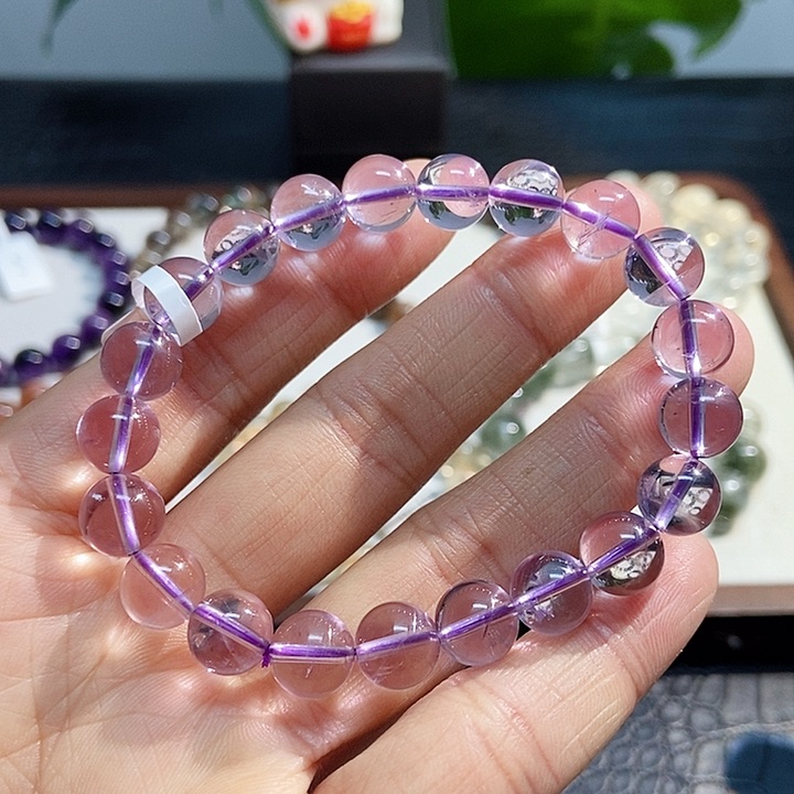 水晶手链未镶嵌紫水晶