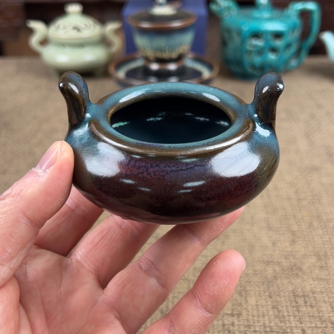 瓷片正能量陶瓷艺术品