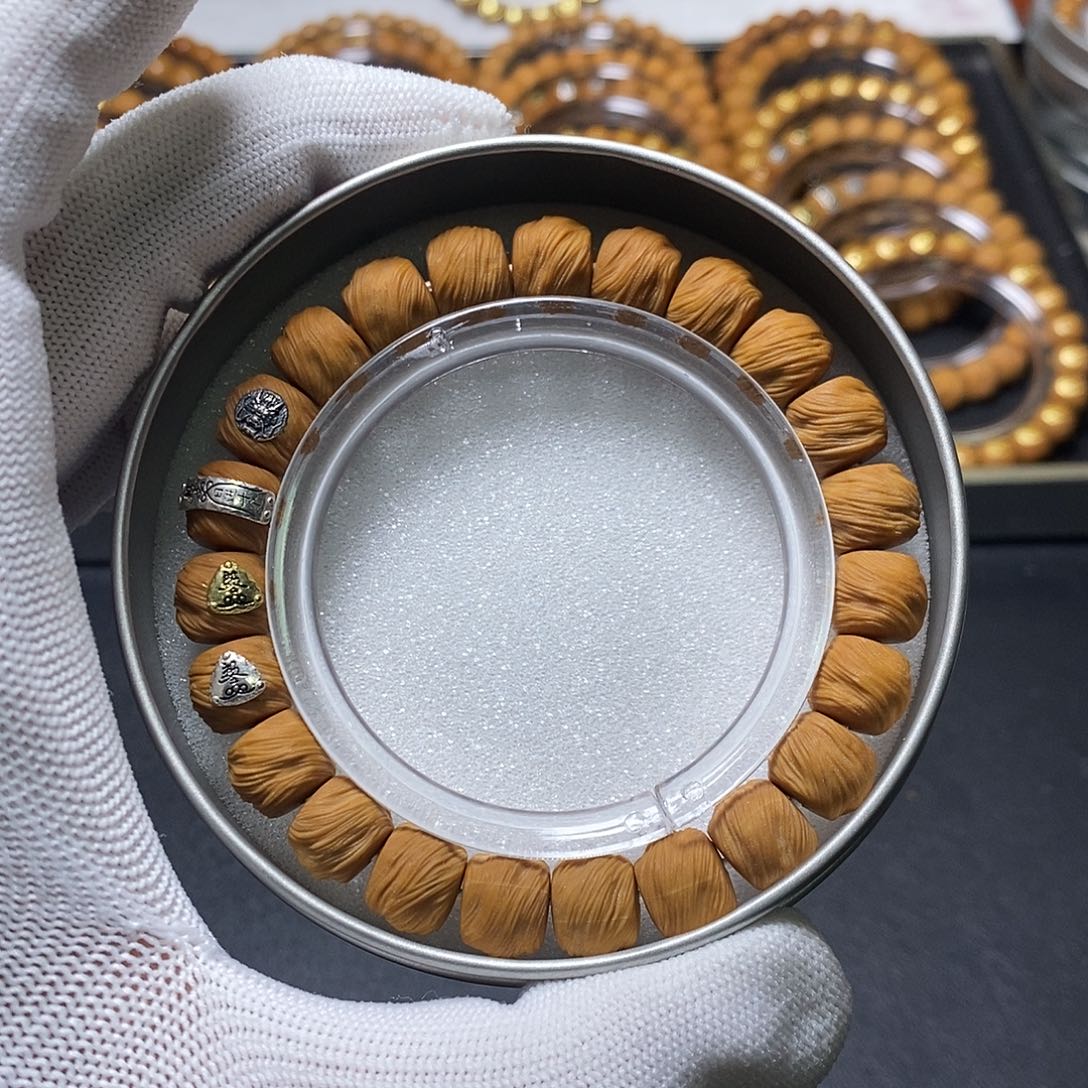 猴头核桃手串四标鬼印 10+ 全品 217号