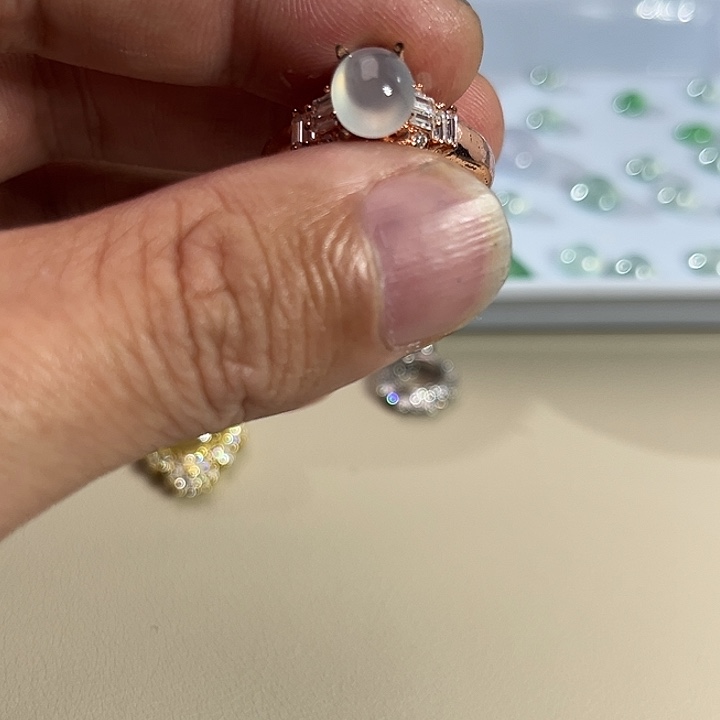 翡翠裸石缅料A货翡翠