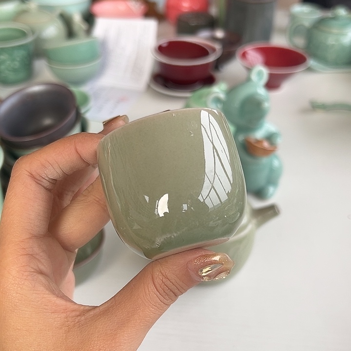 小米茶器龙泉青瓷