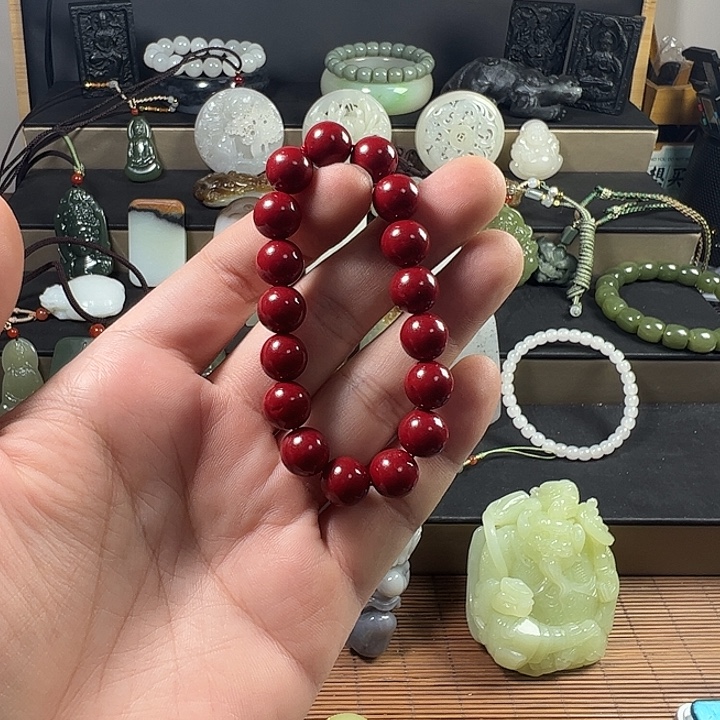 和田玉未镶嵌项链