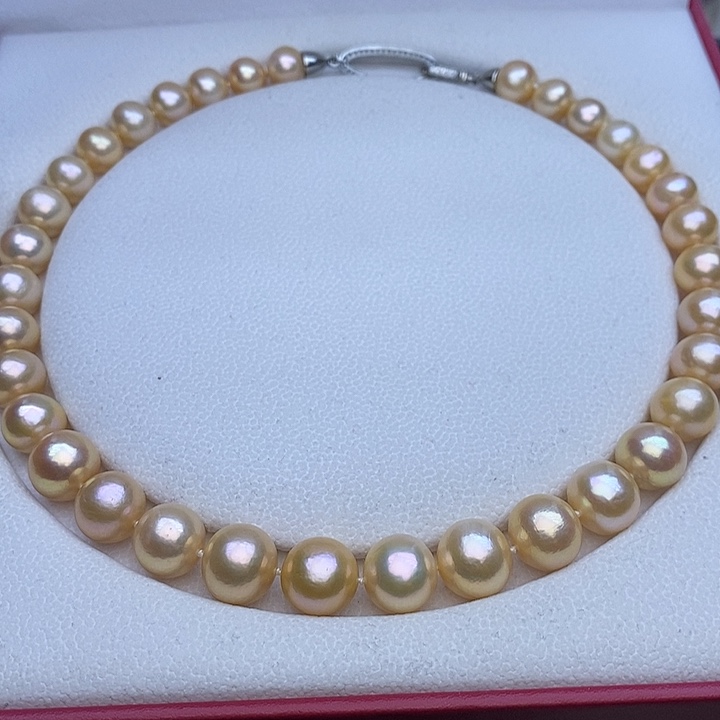 淡水珍珠项链未镶嵌11-14mm