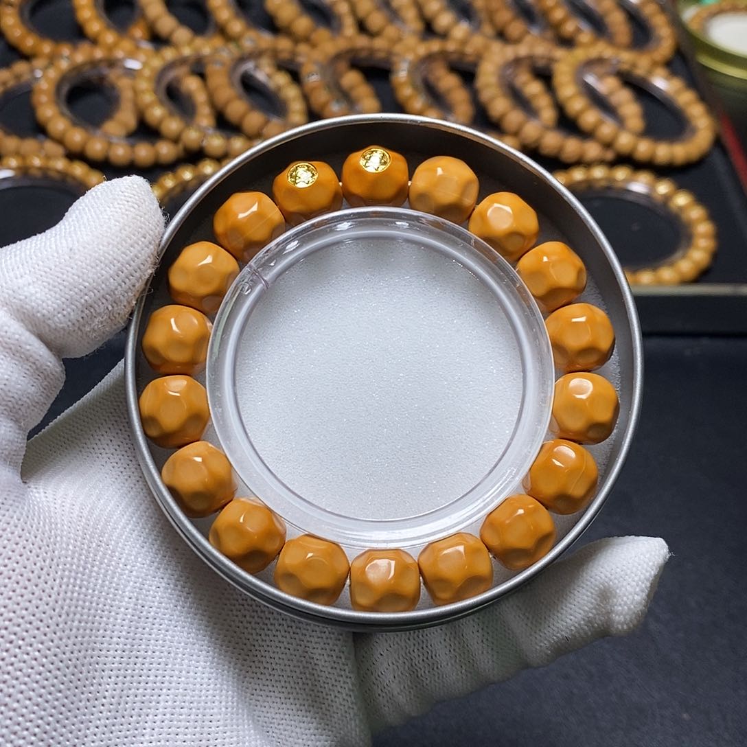 猴头核桃手串双标龙岩大奶酪 13左右 全品 113号