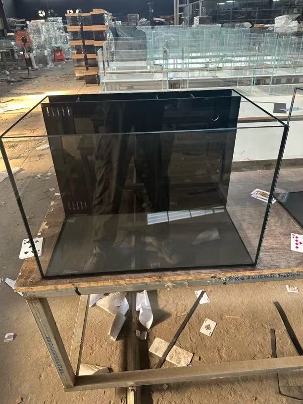 超白玻璃背滤溪流小型家用桌面生态造景鱼缸