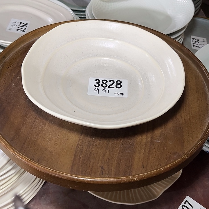 瓷微瑕外贸餐具3828