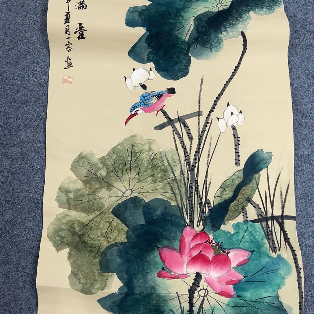 国画纯手绘作品图