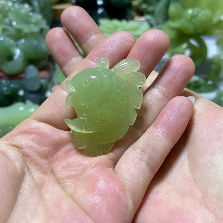 【闪购商品】蛇纹石玉挂件未镶嵌