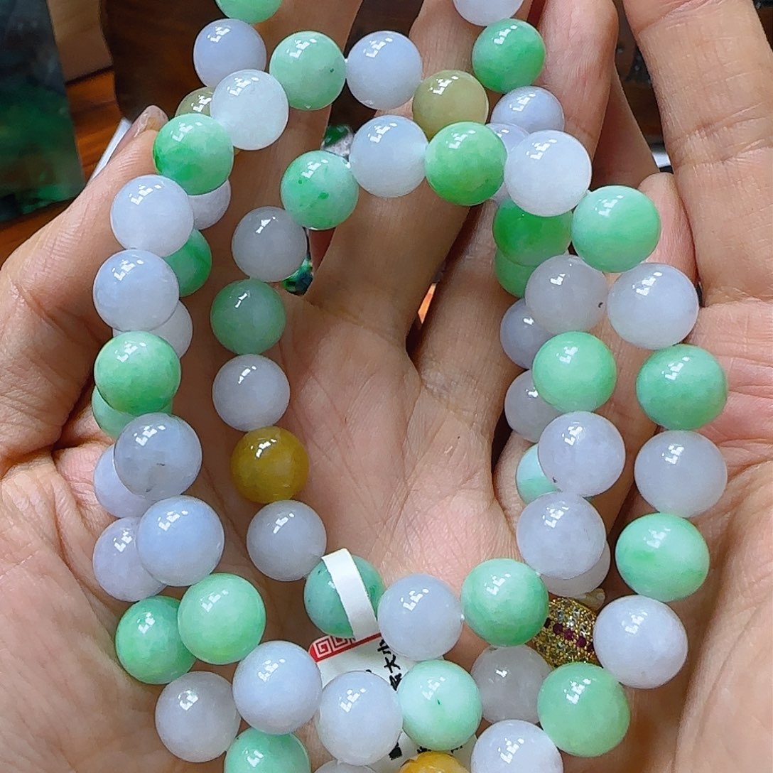 翡翠颈饰未镶嵌翡翠2680