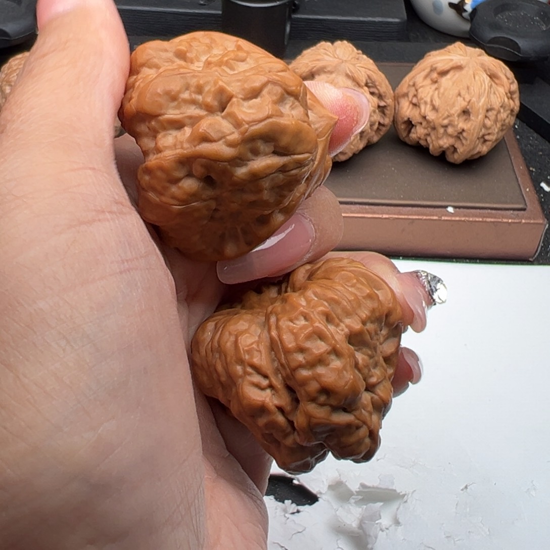 文玩核桃把件蛤蟆42