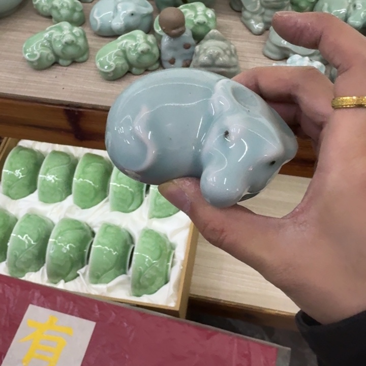 龙泉青瓷茶器微瑕6062