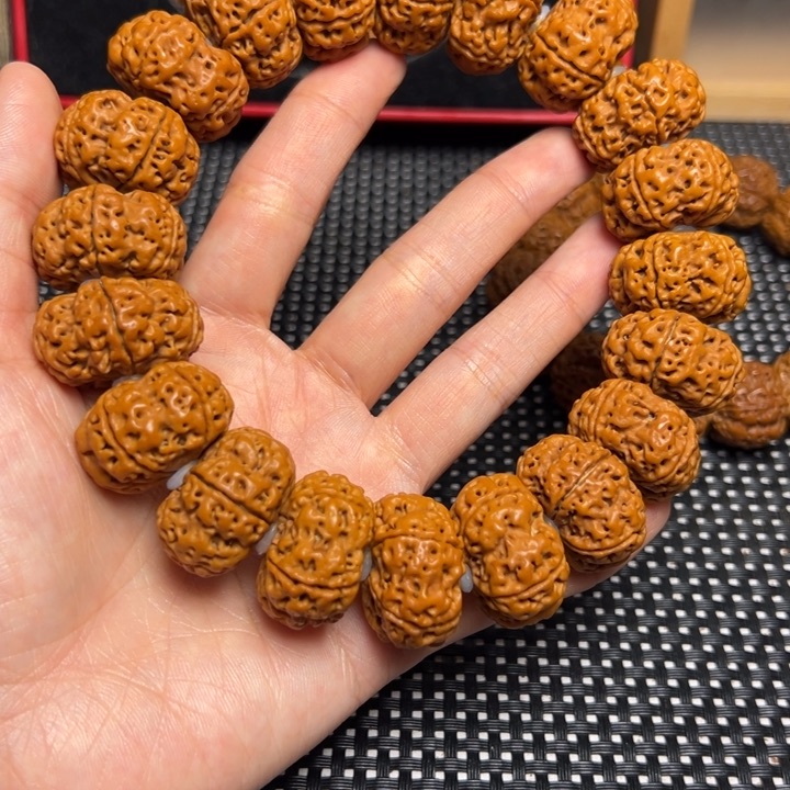 光***明金刚菩提手串夹板手持
