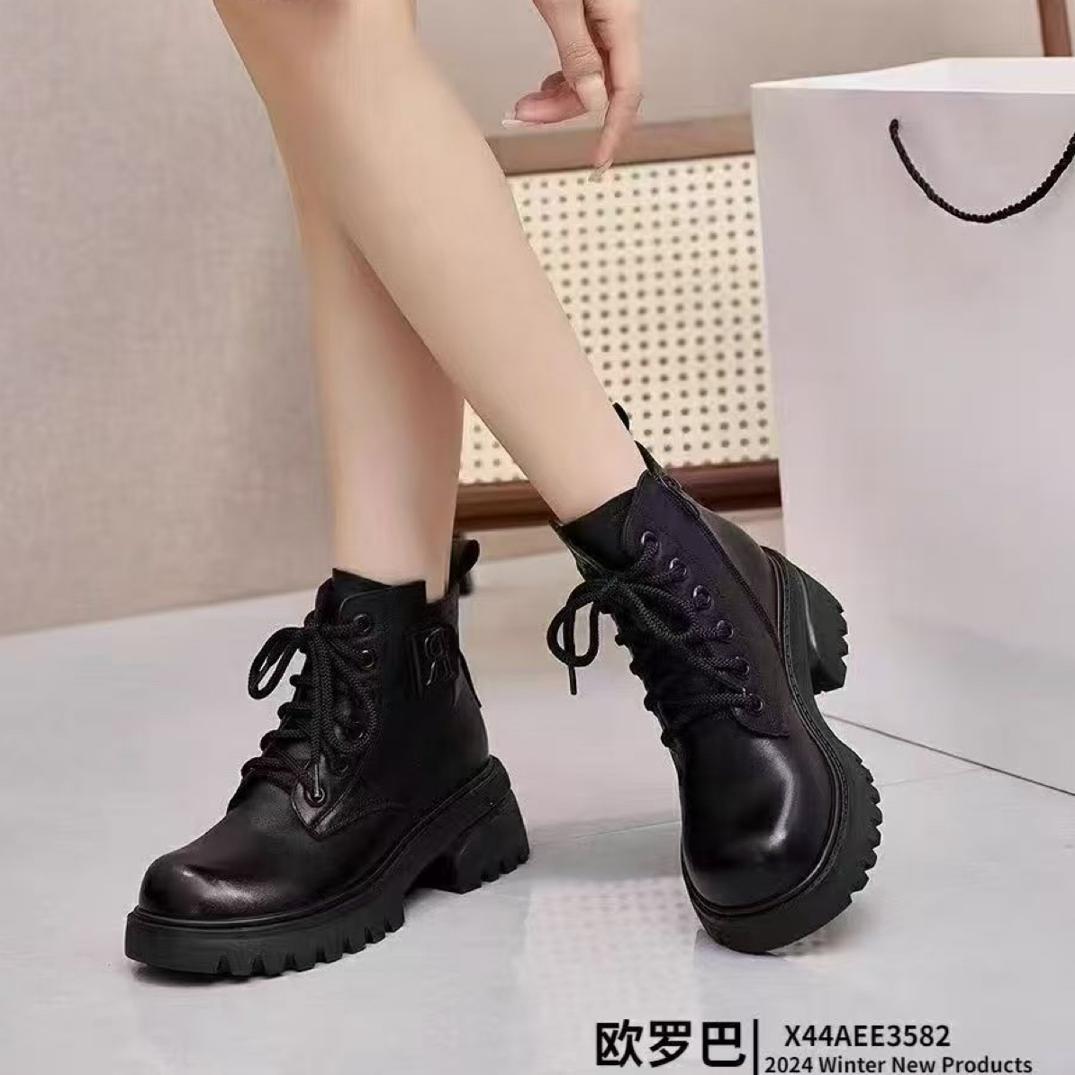 欧罗巴3582品牌女单靴