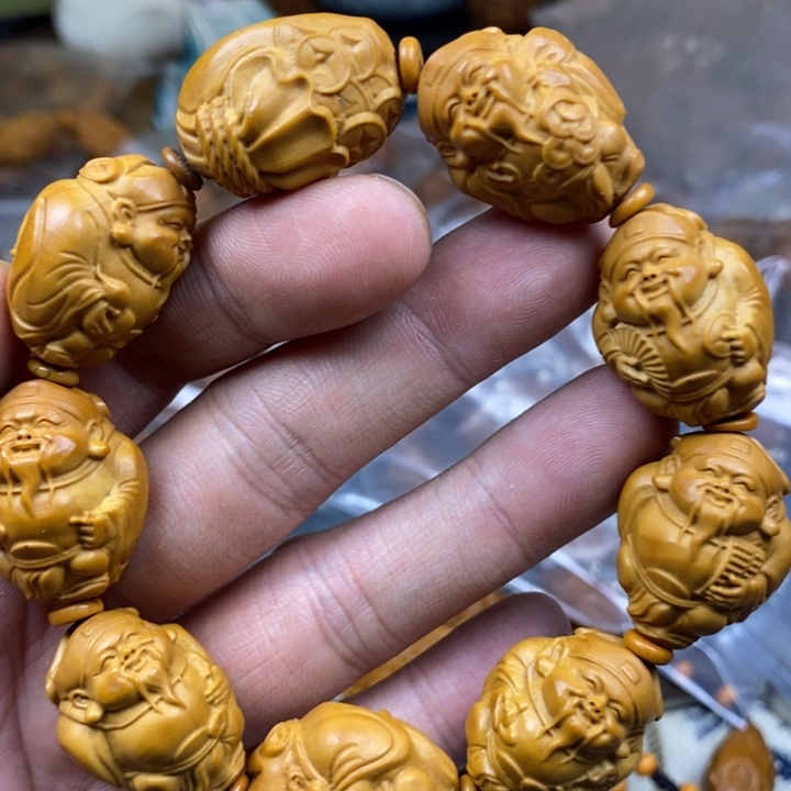 橄榄核手串/手链橄榄核雕工艺手串