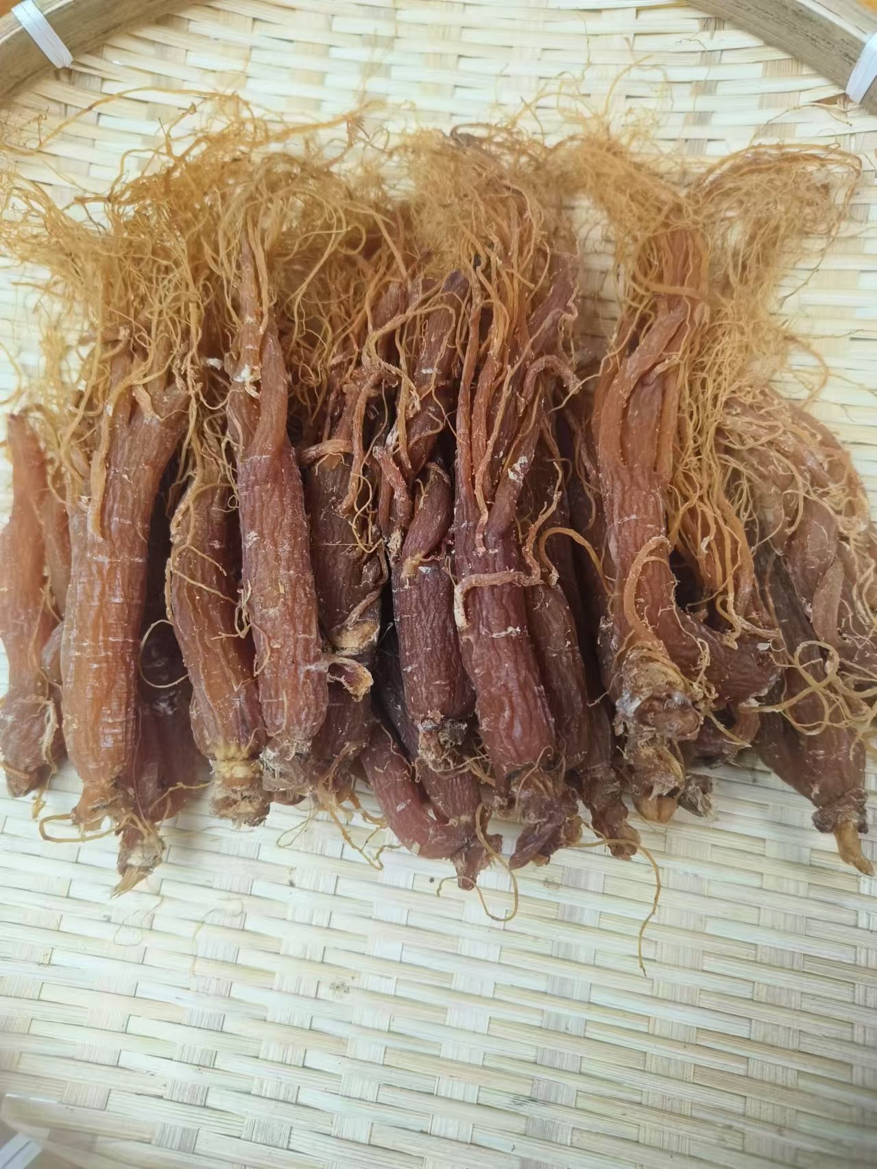 A【百-年-红-参】净含量：100g-1000g【阿忠现收现卖】菌