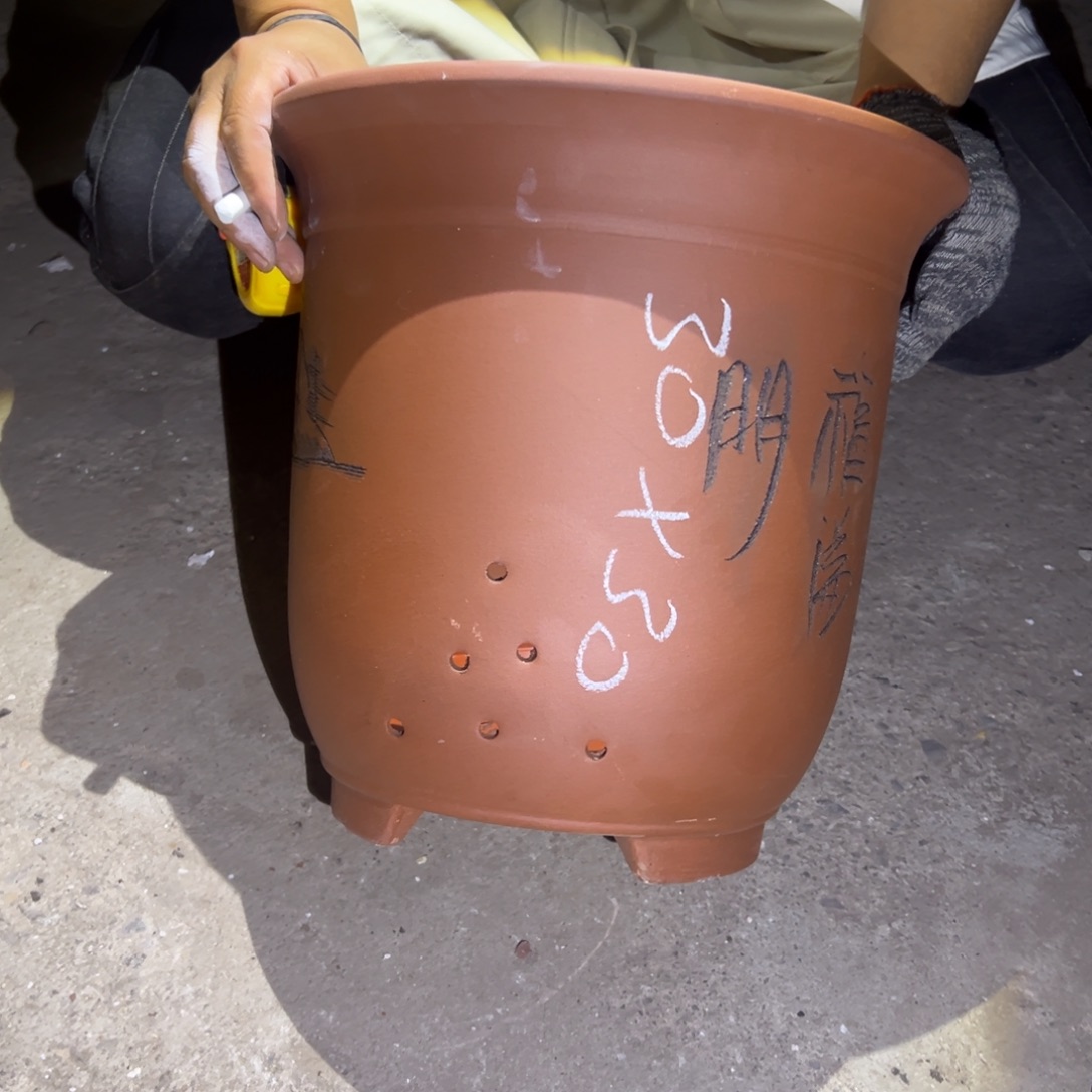 紫砂花盆紫砂紫砂