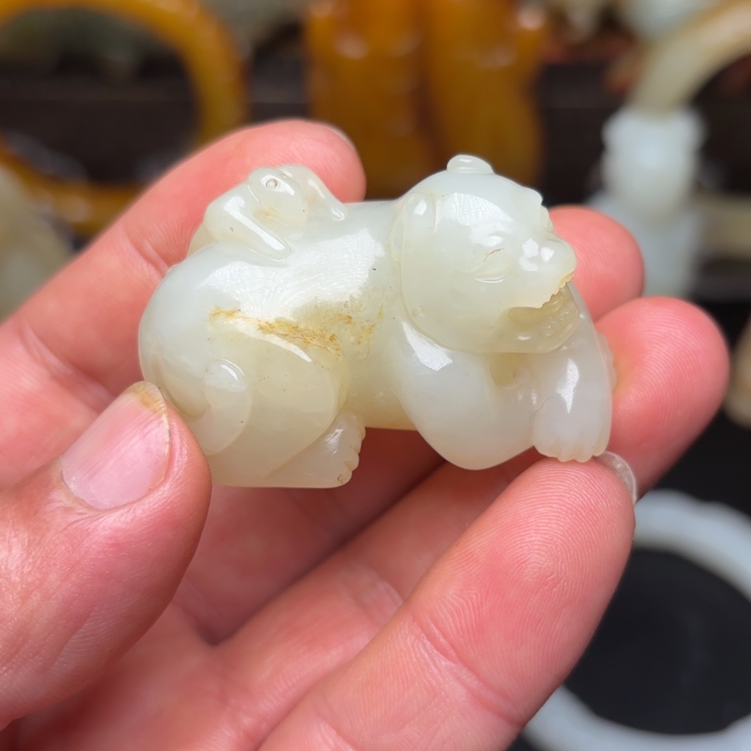 和田玉挂件未镶嵌