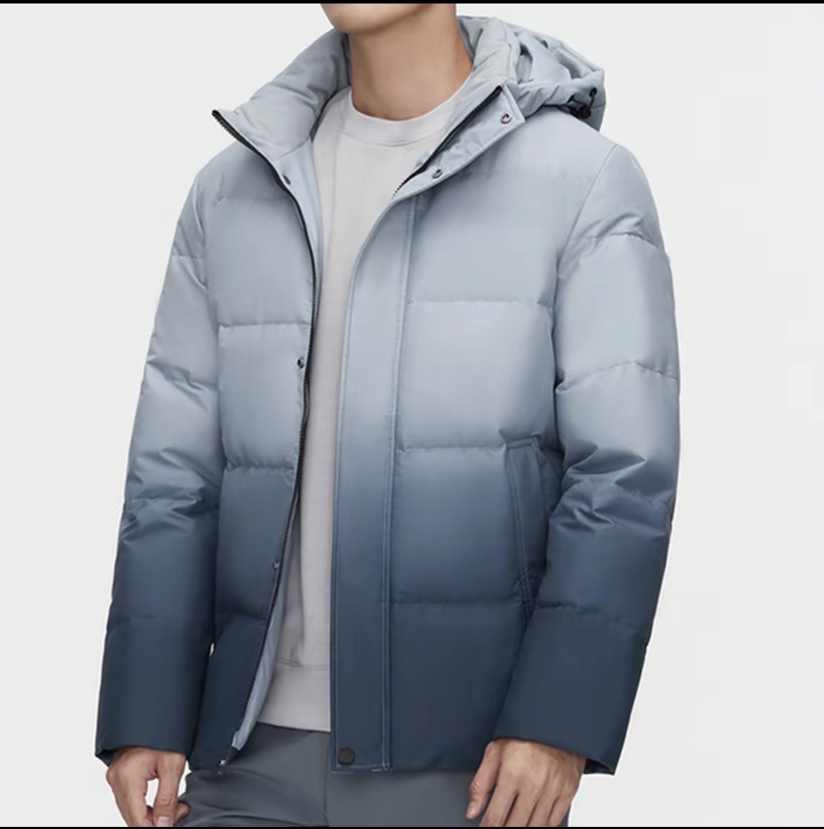 001-200羽绒鹅绒男士外套专用链接连帽