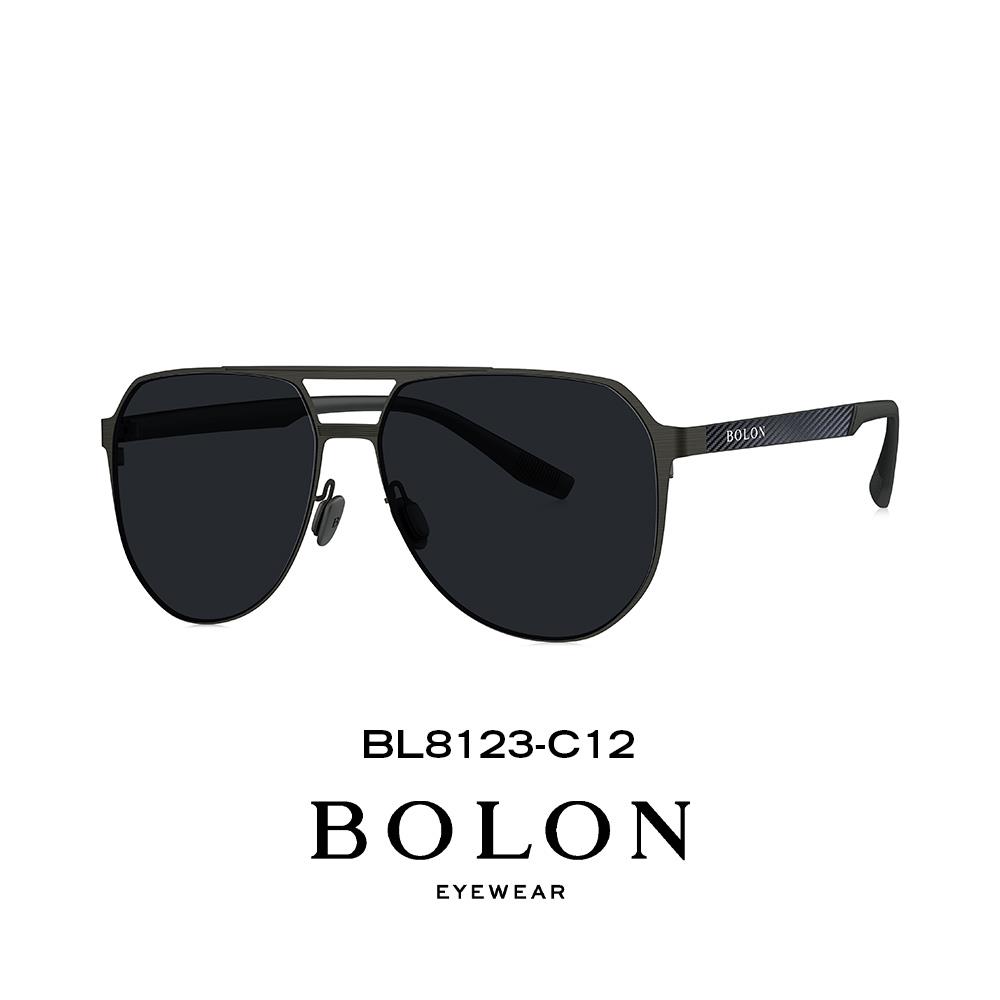 BOLON暴龙眼镜25年碳纤维偏光太阳镜飞行员开车驾驶墨镜男BL8123