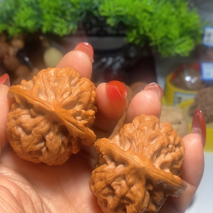 文玩核桃把件合欢有修