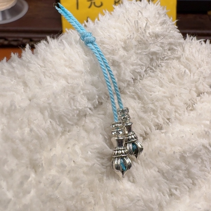 无合金银色弟子珠