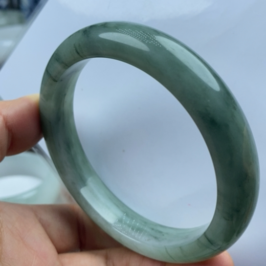 石英质玉（金丝玉）未镶嵌手镯