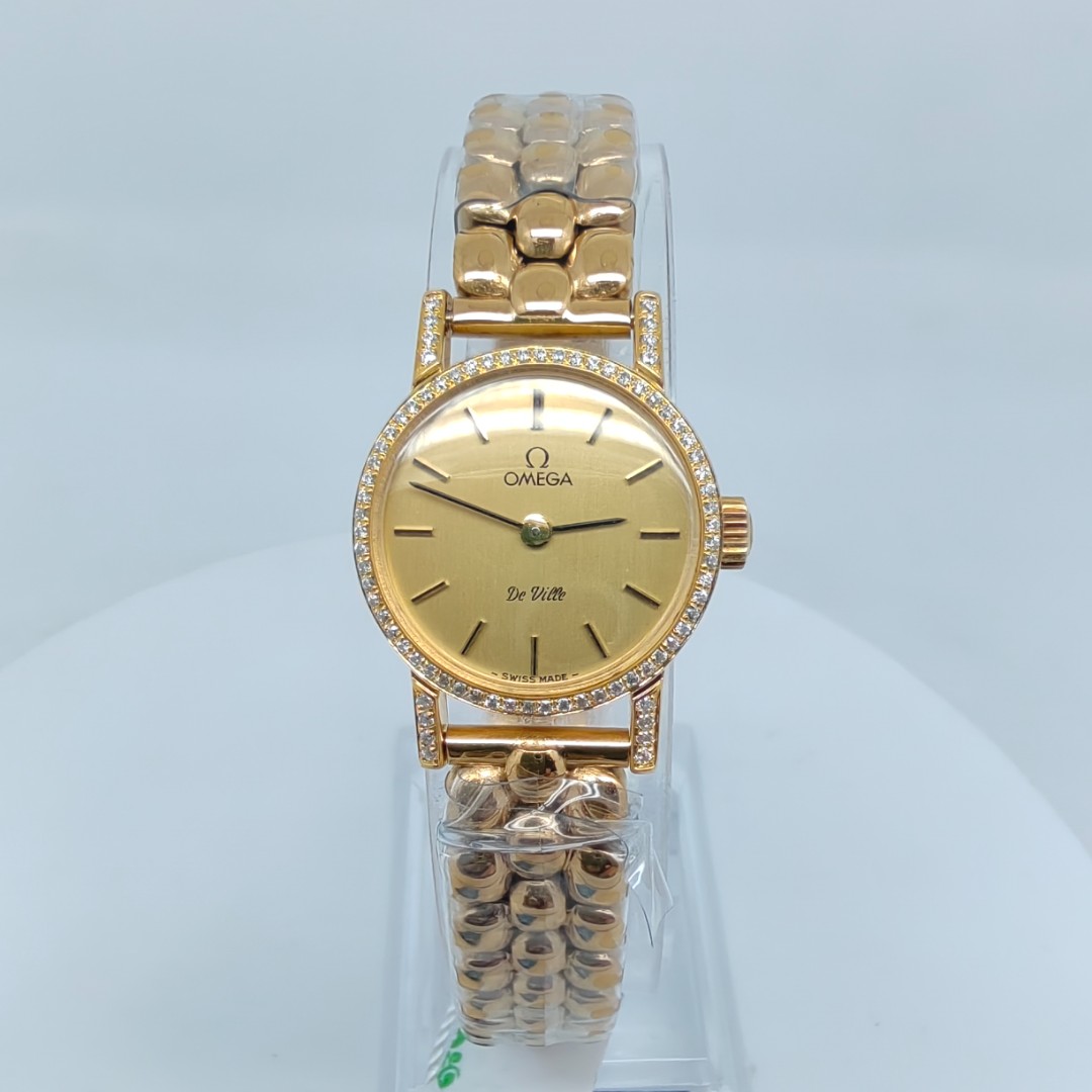 95新 Omega/欧米茄  手动机械后钻19mm/公价32999/w11090