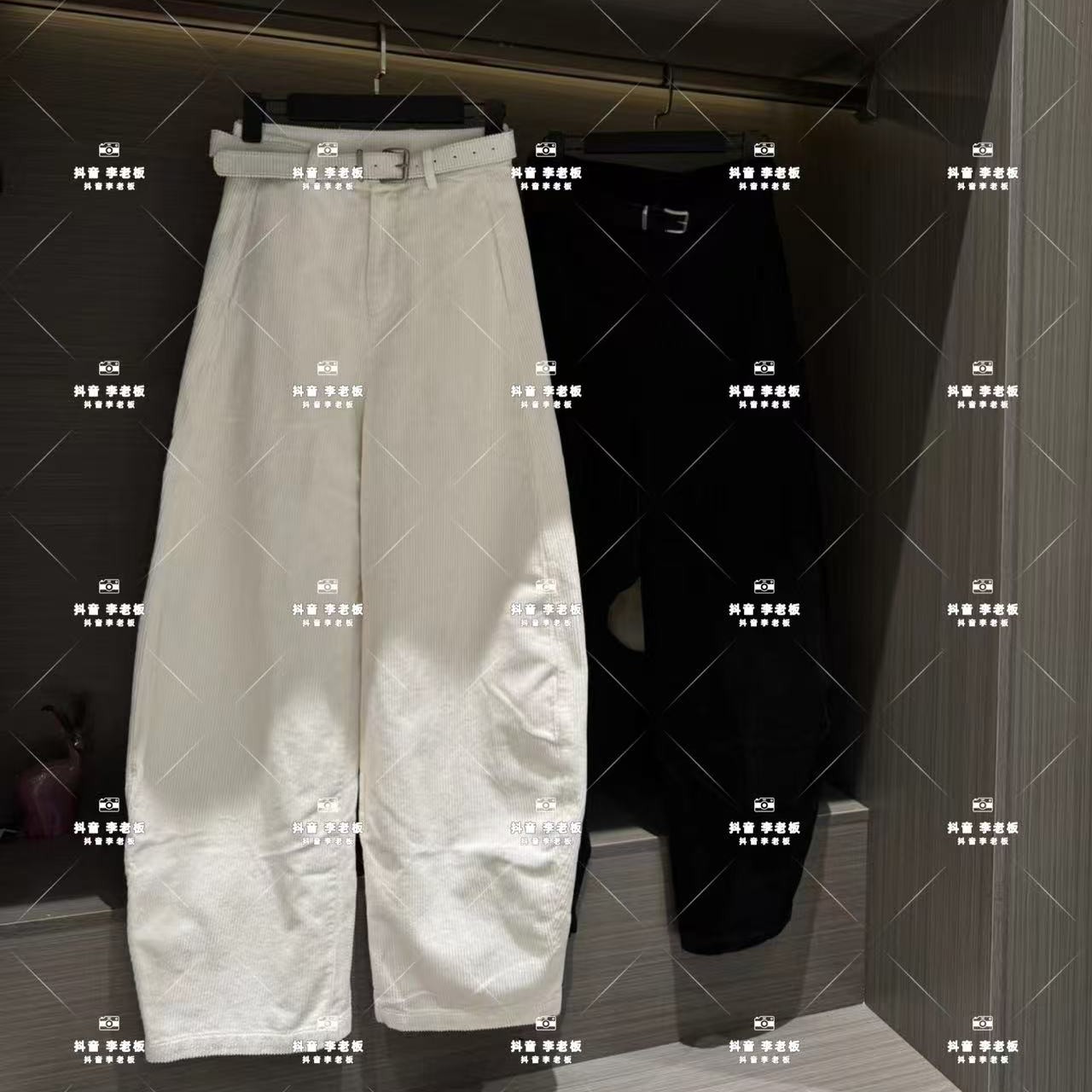 2025新款慵懒复古休闲显瘦灯芯绒休闲裤