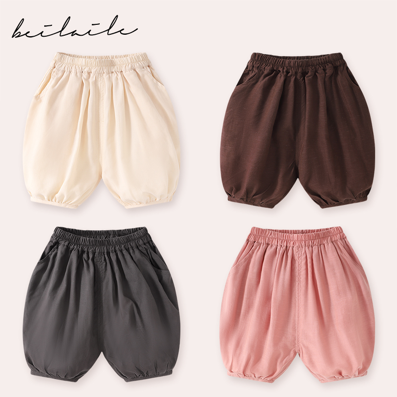 【莱赛尔】新生儿婴儿大pp裤子男童女童宝宝外穿屁屁裤运动休闲