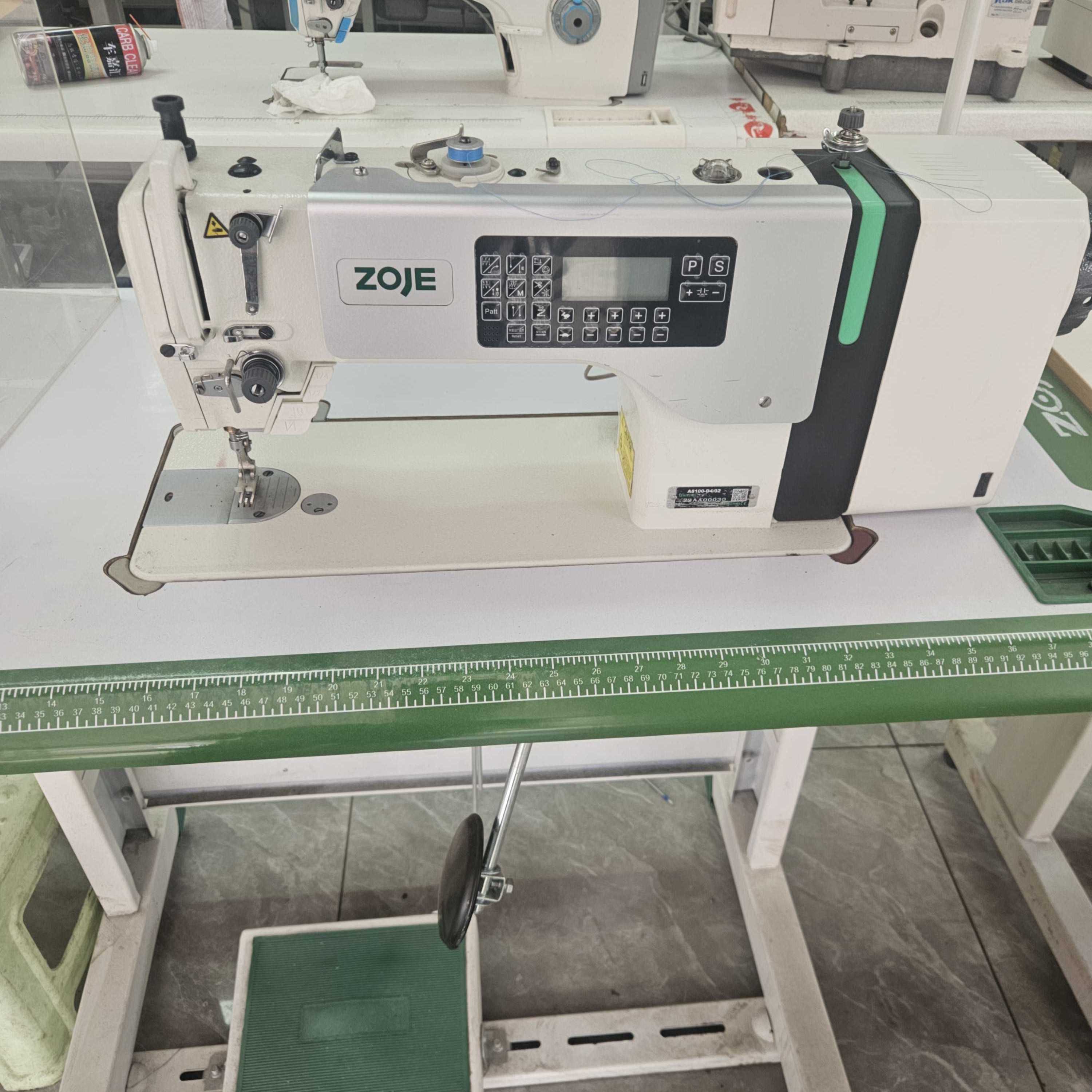 中捷8100电脑平缝机中厚料家用自动步进新款可用于服装厂窗帘店