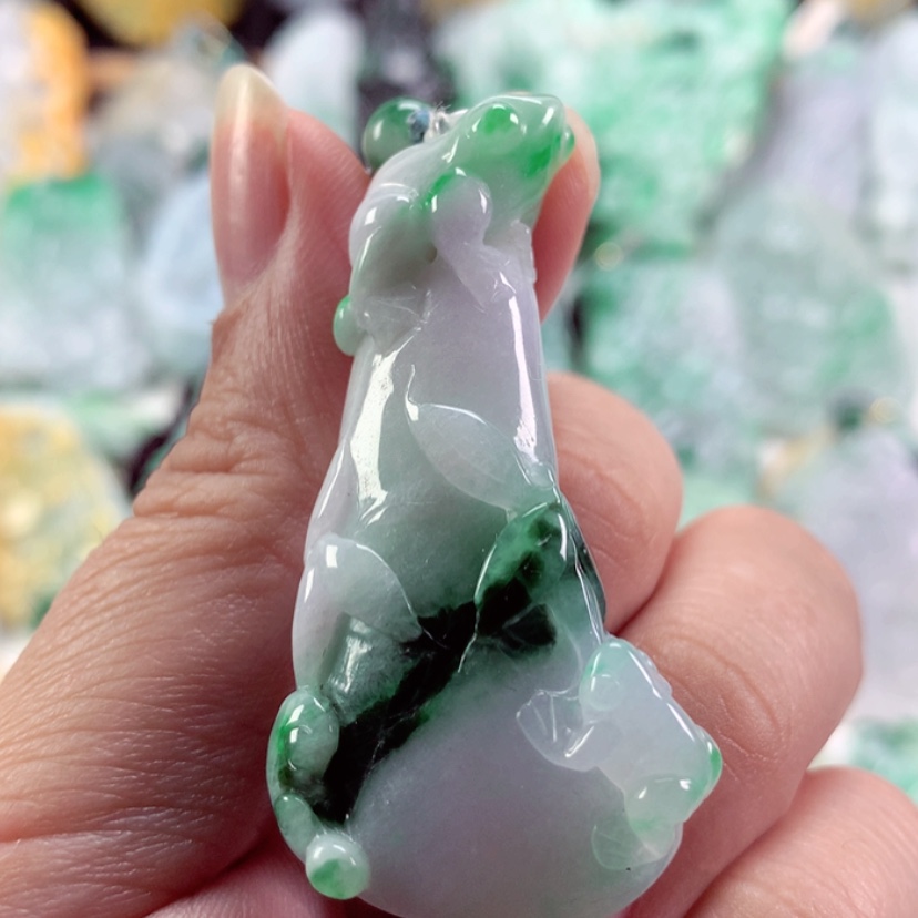 【闪购商品】翡翠吊坠(不含链)未镶嵌