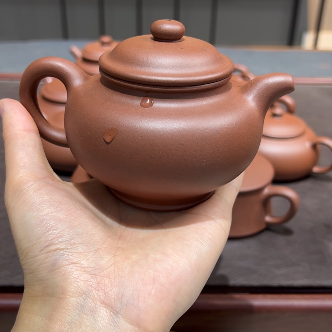 用****6宜兴紫砂壶泡茶喝