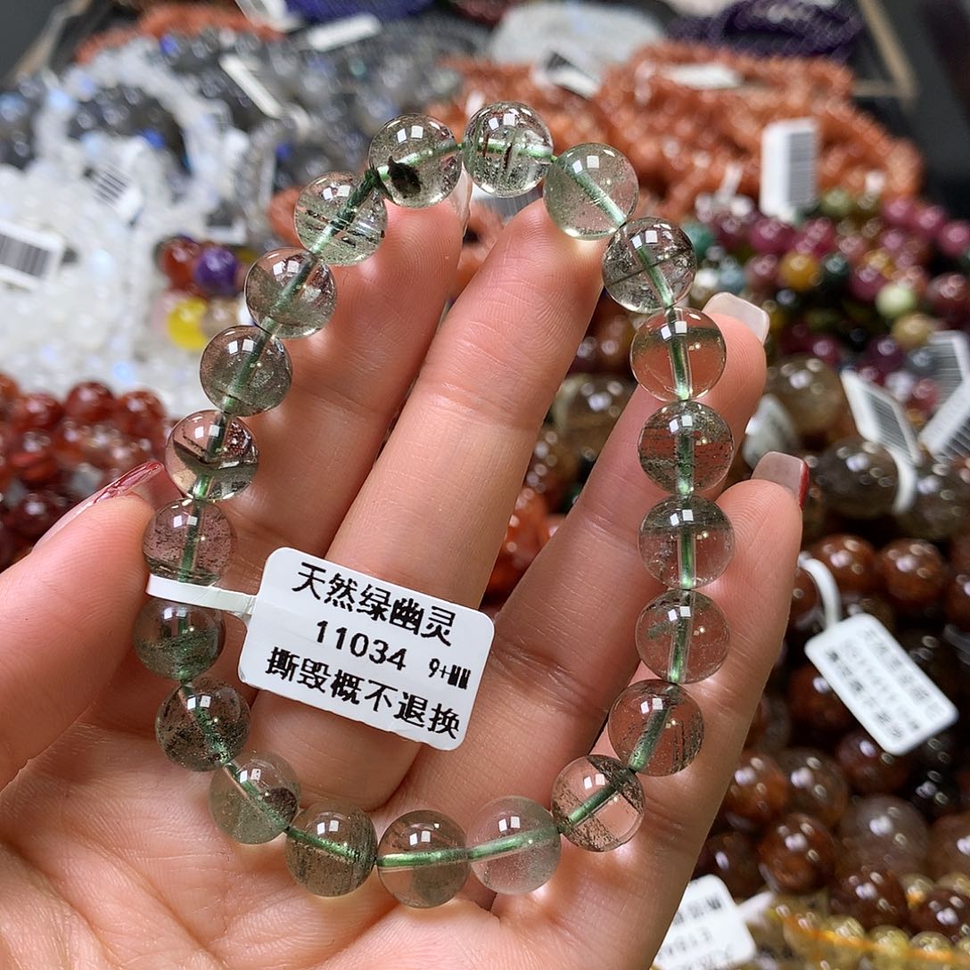 水晶手链未镶嵌，